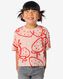 kinder t-shirt aardbeien rose pâle 110/116 - 30863652 - HEMA