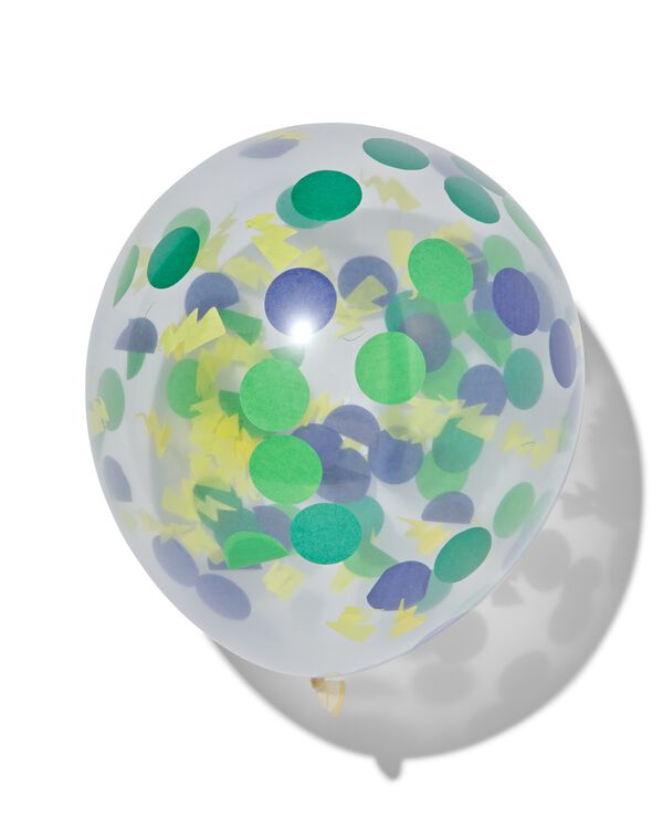 ballon alu avec confettis XL chiffre 4 - HEMA