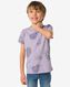 Kinder-T-Shirt, Zitrusfrucht violett 98/104 - 30783948 - HEMA