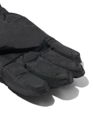 Kinder-Handschuhe, wasserabweisend, touchscreenfähig schwarz 146/152 - 16711634 - HEMA