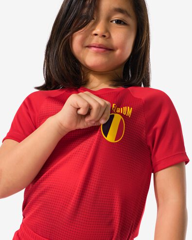 kinder sportshirt België rood 146/152 - 36030542 - HEMA