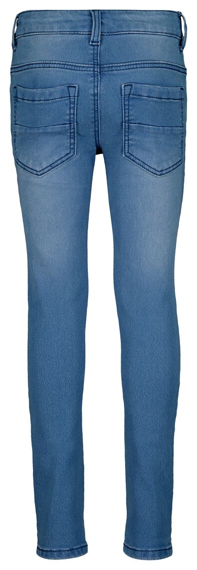 pantalon jogdenim enfant modèle skinny bleu moyen 164 - 30769853 - HEMA