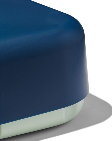 lunchbox met elastiek blauw - 80670058 - HEMA