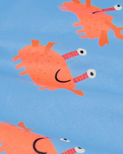 baby zwemshirt krab lichtblauw 86/92 - 33289968 - HEMA