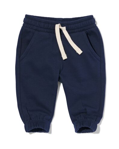 pantalon sweat bébé bleu foncé 92 - 33199746 - HEMA
