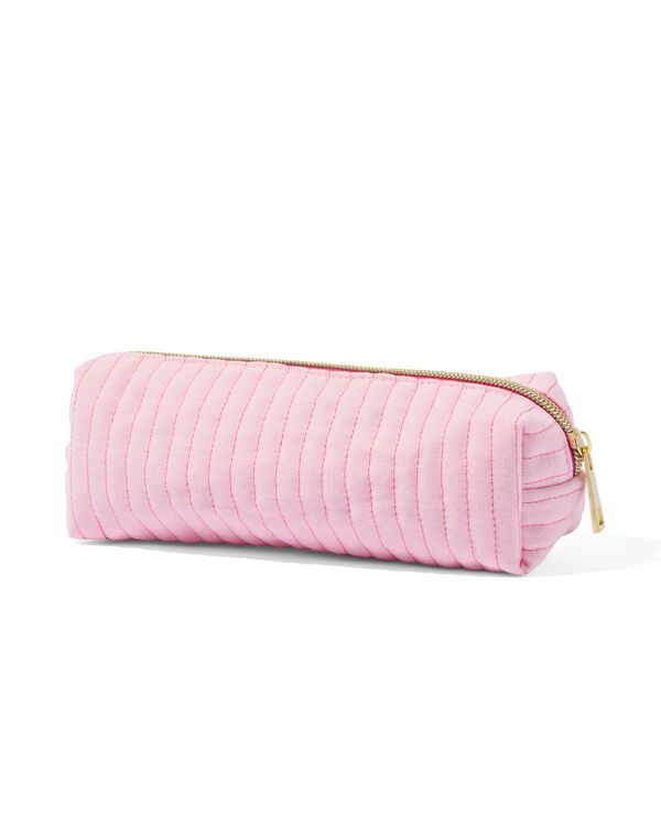 etui strepen roze - 14511017 - HEMA