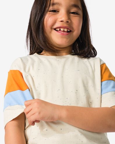 Kinder-T-Shirt beige 134/140 - 30782774 - HEMA