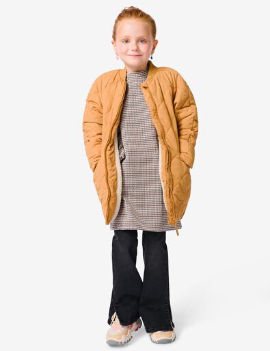 manteau enfant matelassé marron 146/152 - 30820685 - HEMA