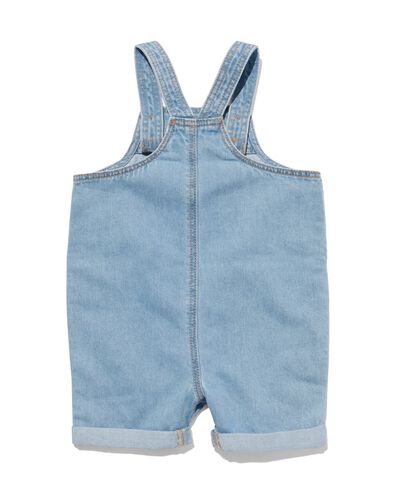 kurze Baby-Latzhose, Denim jeansfarben 86 - 33101455 - HEMA