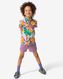 Kinder-Kleiderset, Oberhemd und Shorts violett 110/116 - 30779988 - HEMA