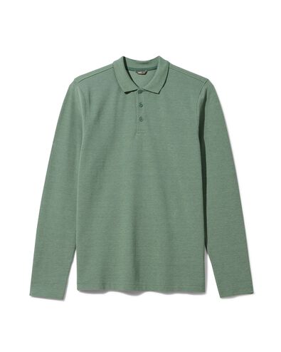 Herren-Poloshirt, Piqué grün XXL - 2118244 - HEMA
