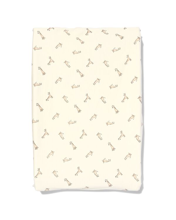 aankleedkussenhoes katoen 50x70 giraffe - 33393820 - HEMA