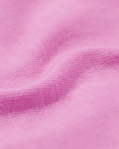 Damen-T-Shirt Evie, mit Leinenanteil rosa XL - 36263754 - HEMA