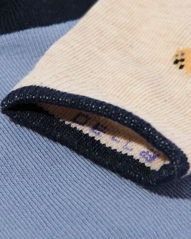 5er-Pack Kinder-Socken, mit Baumwolle beige 35/38 - 4320124 - HEMA