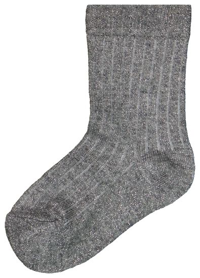 5 Paar Kinder-Socken mit Baumwolle und Glitter bunt 23/26 - 4380081 - HEMA
