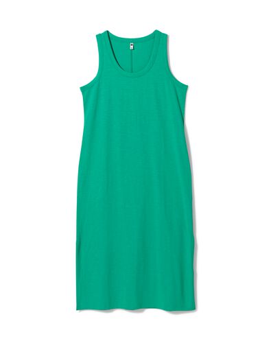 Damen-Kleid Nadia, ärmellos grün S - 36357471 - HEMA