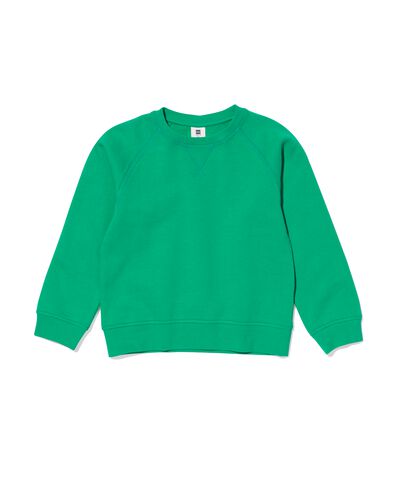 Kinder-Sweatshirt grün 134/140 - 30835964 - HEMA