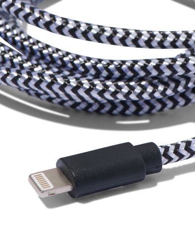 câble chargeur USB 4-en-1, USB-C, micro USB et 8 broches. - HEMA