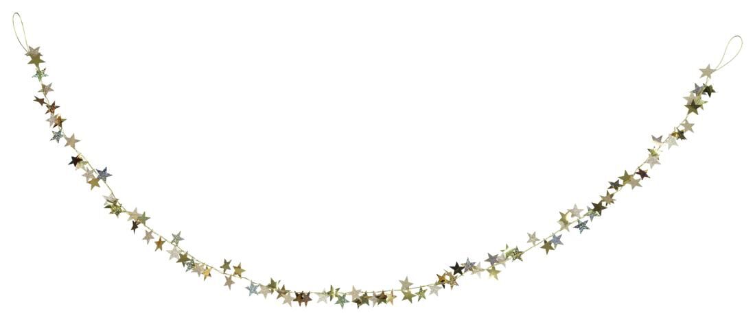 guirlande étoiles bois 2.6 m - HEMA