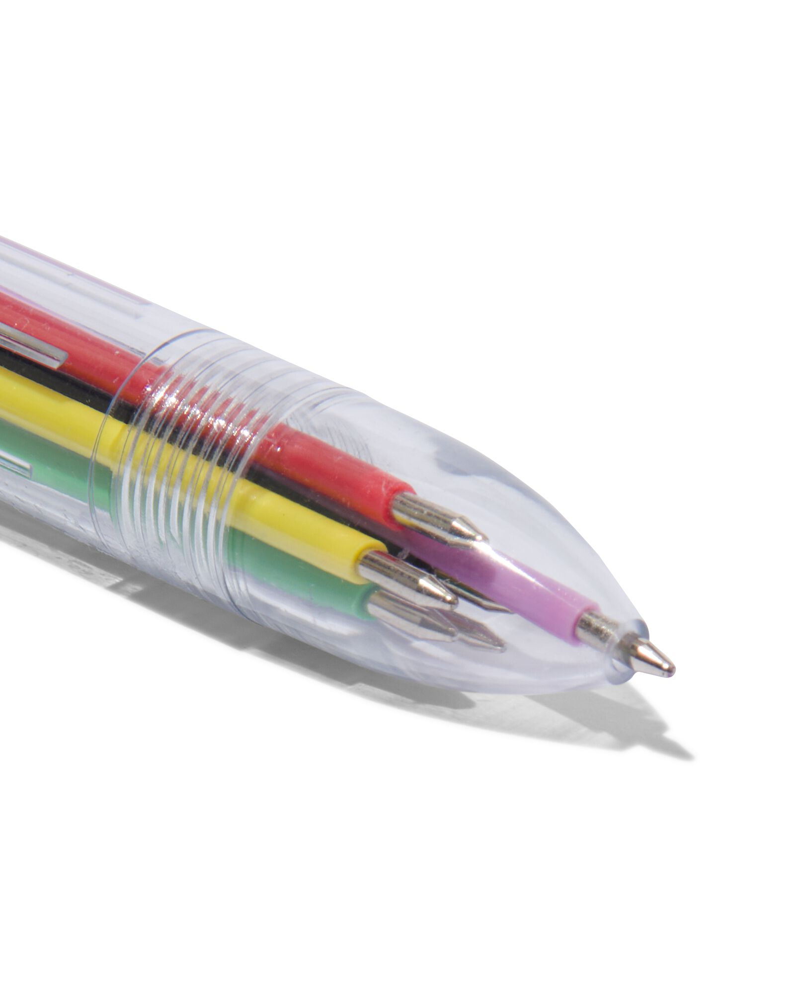 Stylo à bille multicolore 1pc, stylo multicolore 6 en 1, stylo