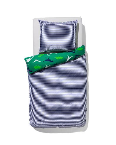 drap-housse coton doux 90x200 vert - HEMA