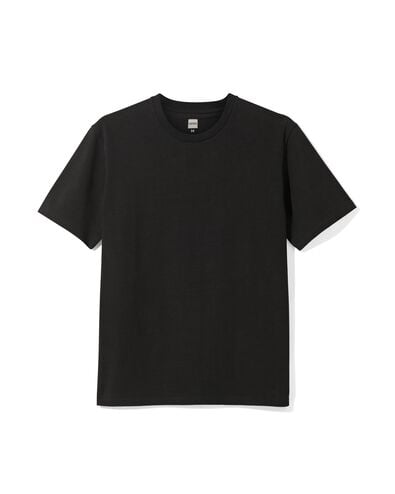 Herren-T-Shirt, Relaxed Fit dunkelgrau XL - 2115437 - HEMA