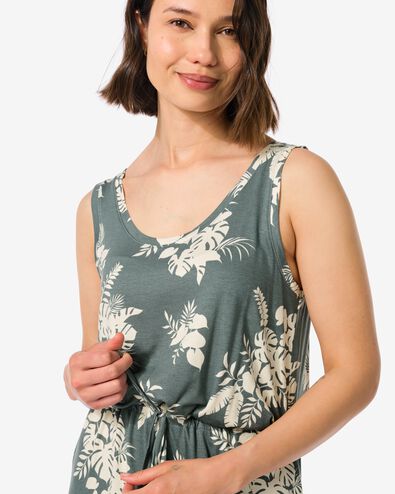 robe débardeur femme Hope feuilles vert XL - 36267754 - HEMA