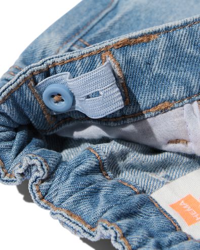 babyjeans denim lichtblauw 80 - 33110974 - HEMA