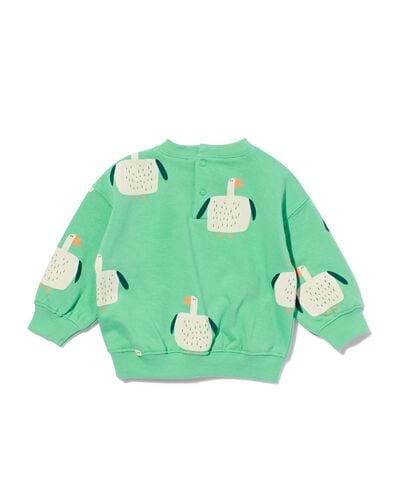 baby sweater vogels vert clair vert clair - 33112570LIGHTGREEN - HEMA