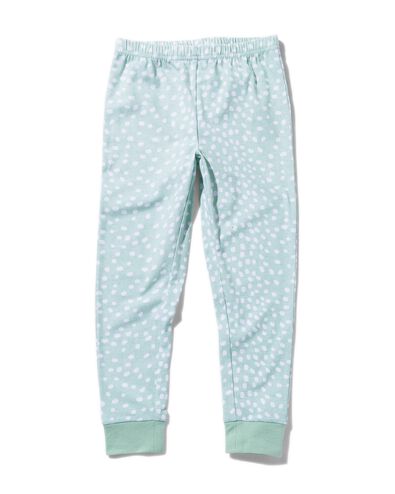 kinder pyjama fleece/katoen luiaard - 23050067 - HEMA