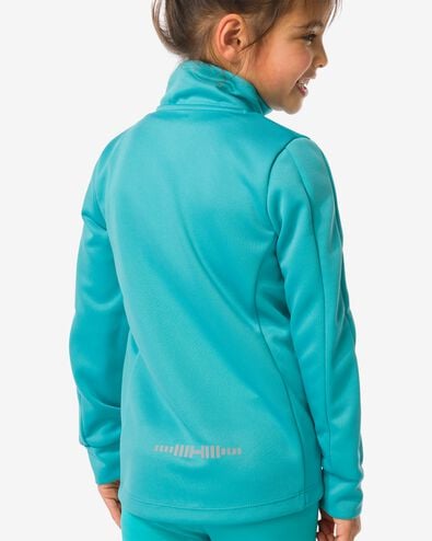 veste de survêtement enfant turquoise 122/128 - 36030251 - HEMA