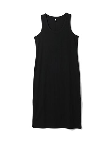 Damen-Kleid Nadia, ärmellos schwarz XL - 36357374 - HEMA