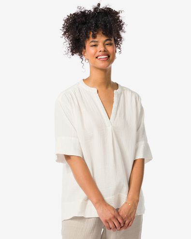 Damen-T-Shirt Lynn weiß XL - 36209969 - HEMA