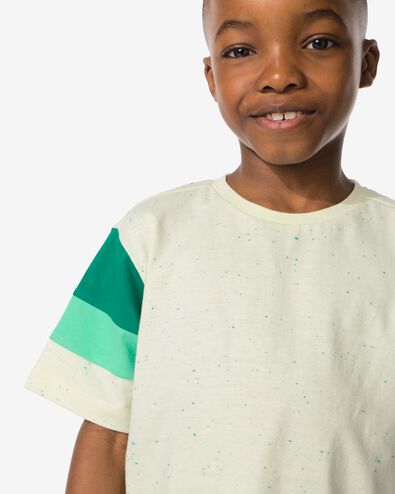 t-shirt enfant vert 146/152 - 30782768 - HEMA