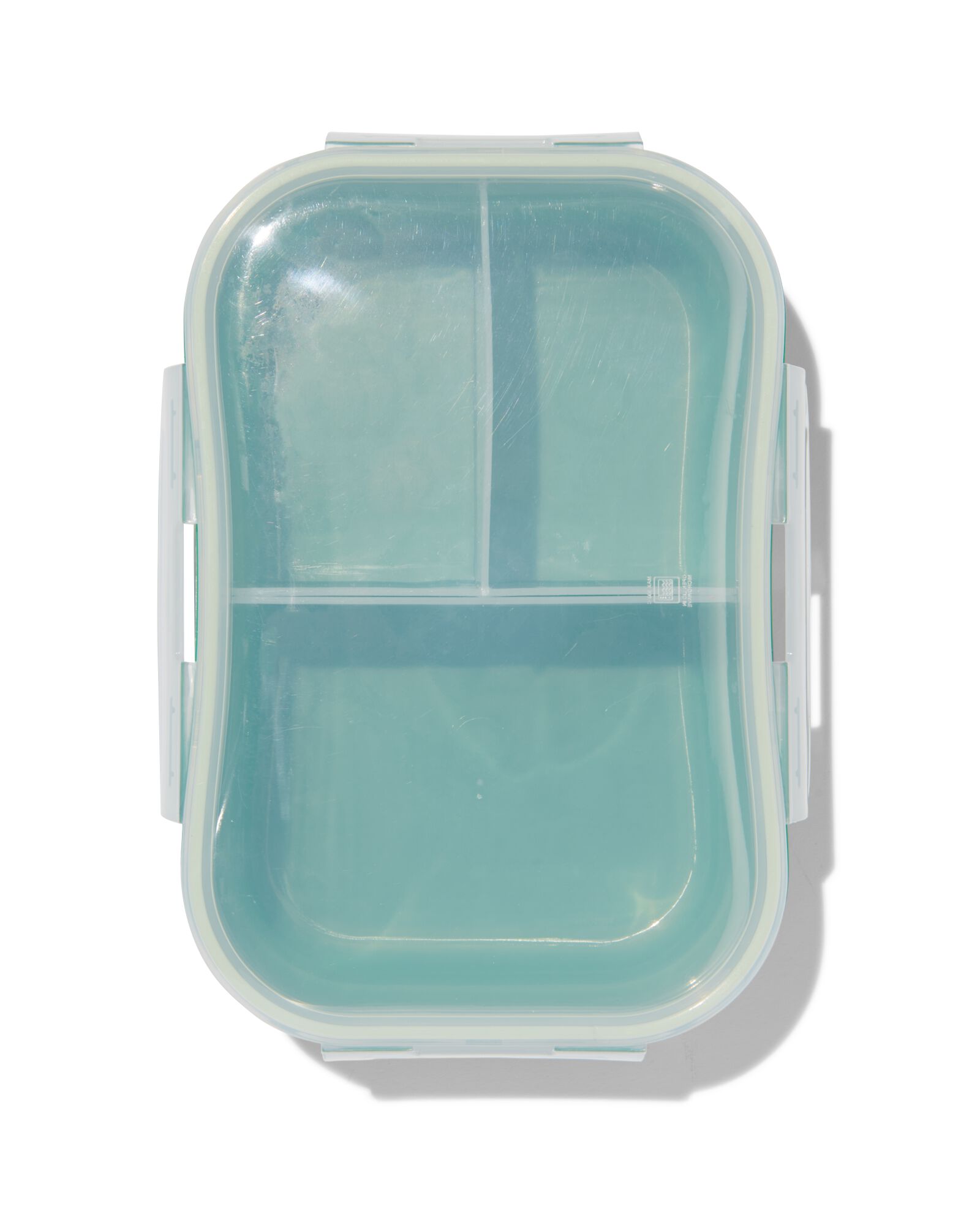 Lunch Box en Fibre de blé Verte Triple-compartiment Compatible