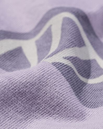Kinder-T-Shirt, Zitrusfrucht violett 122/128 - 30783950 - HEMA