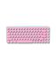 qwerty toetsenbord draadloos roze  - 39600576 - HEMA