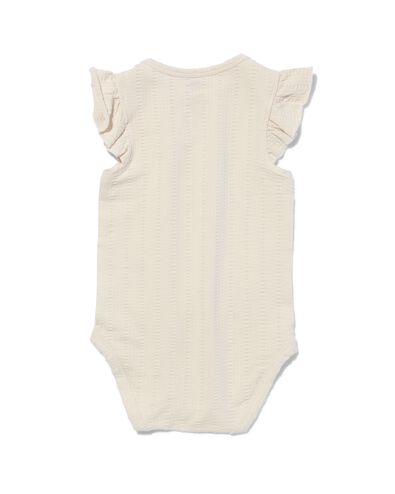 body coton bio avec stretch beige 98/104 - 33305335 - HEMA