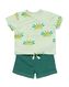 baby kledingset  groen 98 - 33102757 - HEMA
