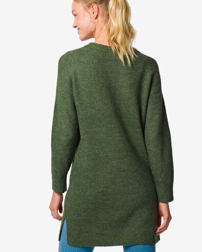 robe femme Zofie en maille vert XL - 36326924 - HEMA