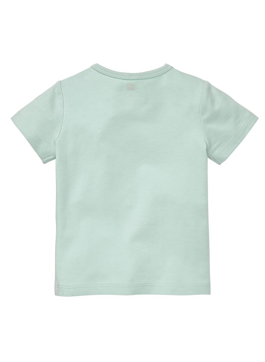 Verduisteren Maand output baby t-shirt bamboe mintgroen - HEMA