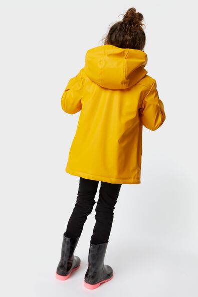Kinder-Jacke mit Kapuze gelb 146/152 - 30749972 - HEMA