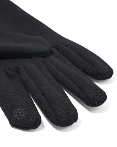 Handschuhe, Touchscreen schwarz L/XL - 16460177 - HEMA