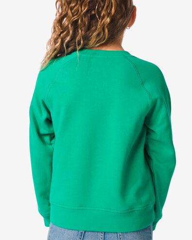 Kinder-Sweatshirt grün 98/104 - 30835961 - HEMA