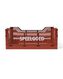 caisse pliable à lettres recyclée brun brun - 1000032614 - HEMA