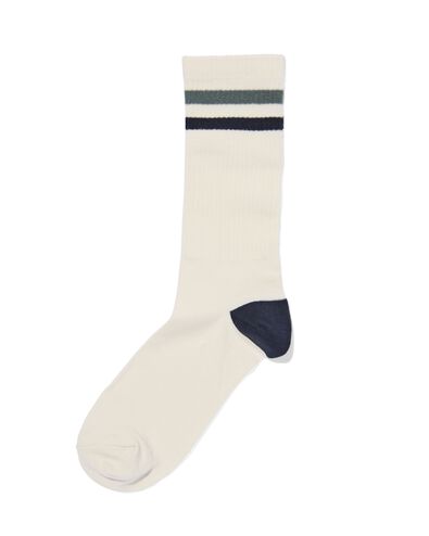 Herren-Socken, mit Baumwollanteil, sportive Streifen beige 43/46 - 4102652 - HEMA