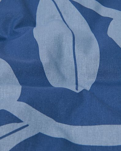 Bettwäsche, Soft Cotton, 140 x 200/220 cm, Tulpen, blau - 5790285 - HEMA