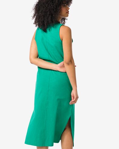 Damen-Kleid Nadia, ärmellos grün XL - 36357474 - HEMA