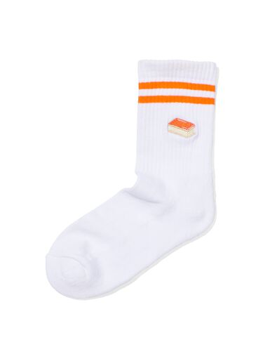 Socken, Cremeschnitte, orange - 4220561 - HEMA