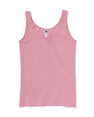 dameshemd stretch katoen roze XL - 19630509 - HEMA